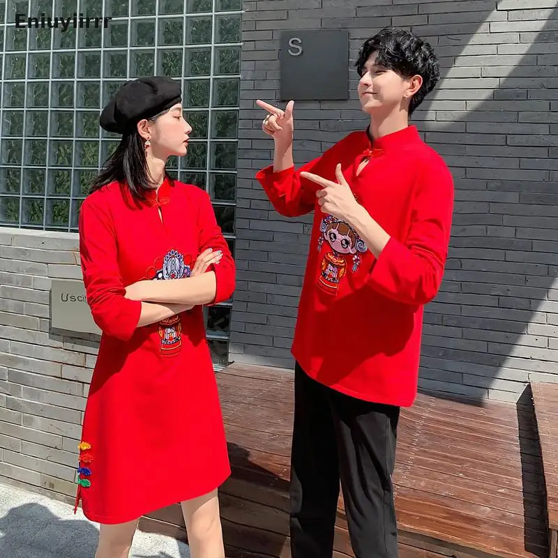 Рождественский подарок вечерние платья красного цвета милое мини-платье с