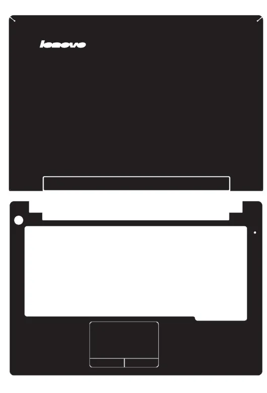 Специальная виниловая Защитная пленка для ноутбука Lenovo P400 Z400 Z410/Flex 3 15 1580 S210 Touch S210T