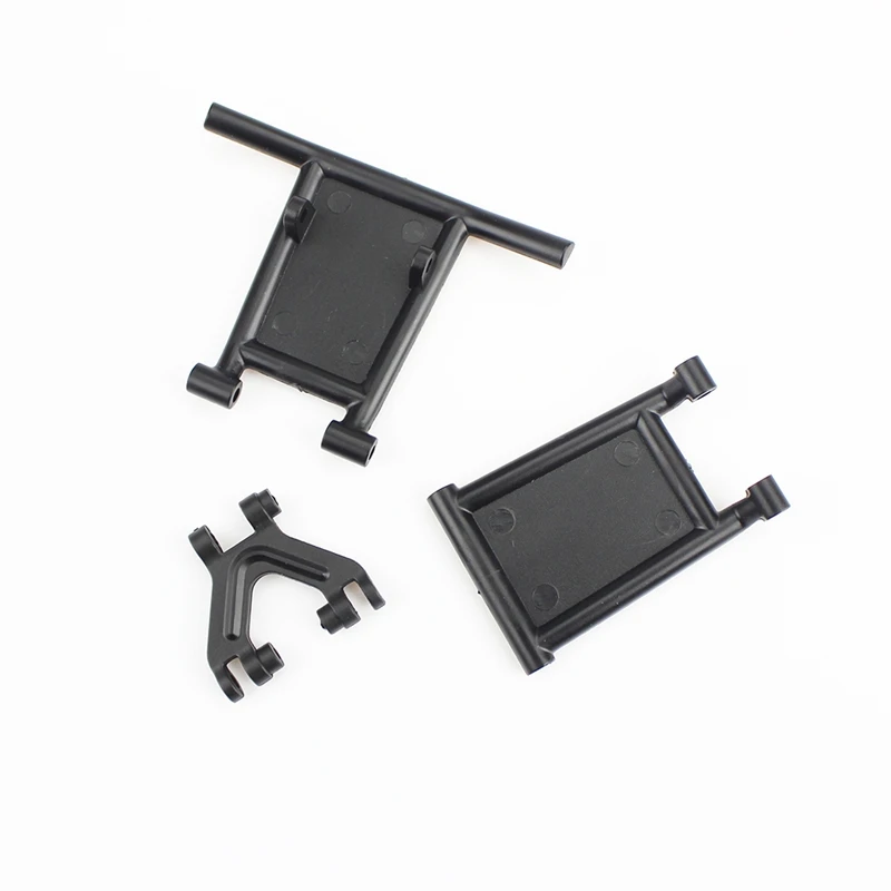 

Запчасти для автомобилей Wltoys 124018 1/12 RC, передний и задний бампер с дистанционным управлением, бампер с защитой от столкновений, запасные аксе...