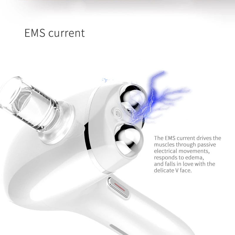Массажер для лица радиочастотный нано увлажняющий уход за кожей Ион +/