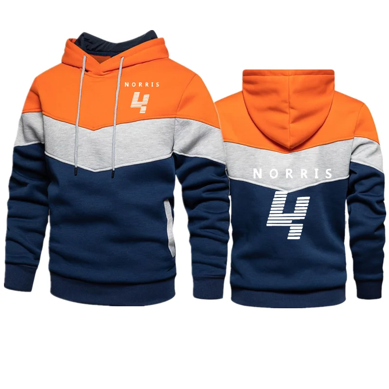 

Men's Patchwork Hooded Sweatshirt Hoodies Clothing Casual Loose Fleece Warm Streetwear Male Fashion Autumn Winter Outwear