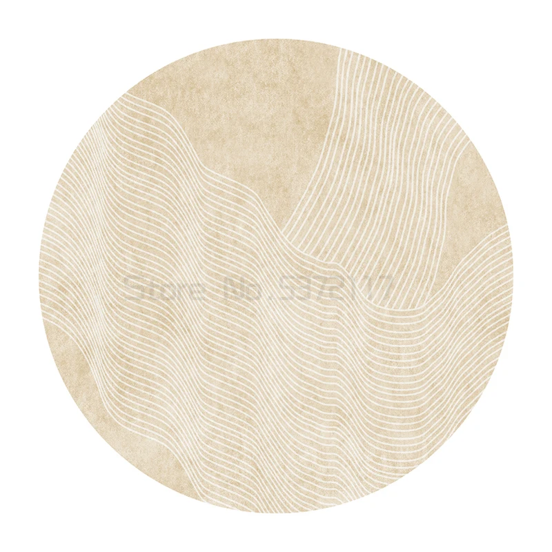 

Circular carpet living room tea table dressing table bedroom bedside carpet Japanese chair circular mat carpet