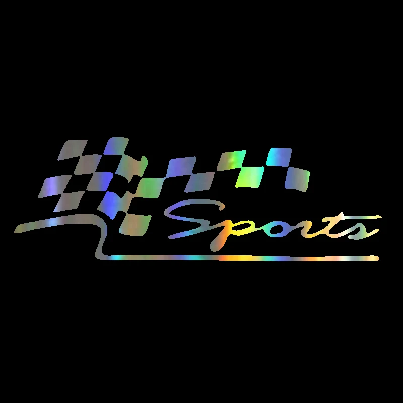 Забавная Автомобильная наклейка 10*30 см гоночные спортивные 3D автомобильные