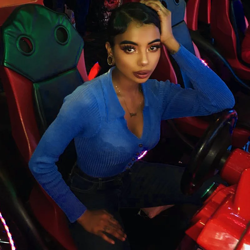 2019 осенне зимние женские боди с v образным вырезом и длинным рукавом сексуальная