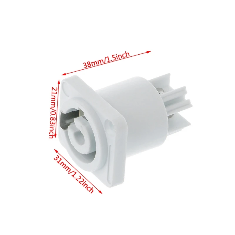 Сценический светильник светодиодный силовой кабель штепсельная розетка 3 Pin