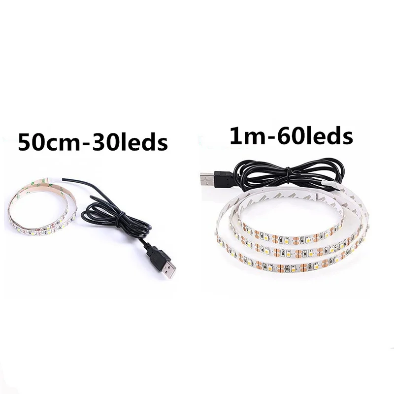 Светодиодный светильник бар 3528 RGB ТВ фон набор Водонепроницаемый мягкий