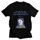 Мужская Футболка Nikola Tesla, хлопковая Футболка с принтом, графическая футболка с коротким рукавом, футболки с научным физиком и энергией изобретателя, топы