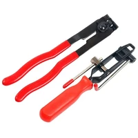 2pcs auto repair tools cable type hose clips install tool heavy duty pliers with steel jaws and formed handles car repair tool