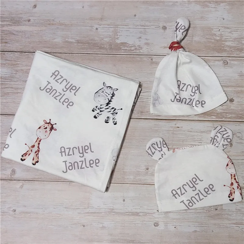 Персонализированные детские пеленки для новорожденных Детское одеяло пеленания