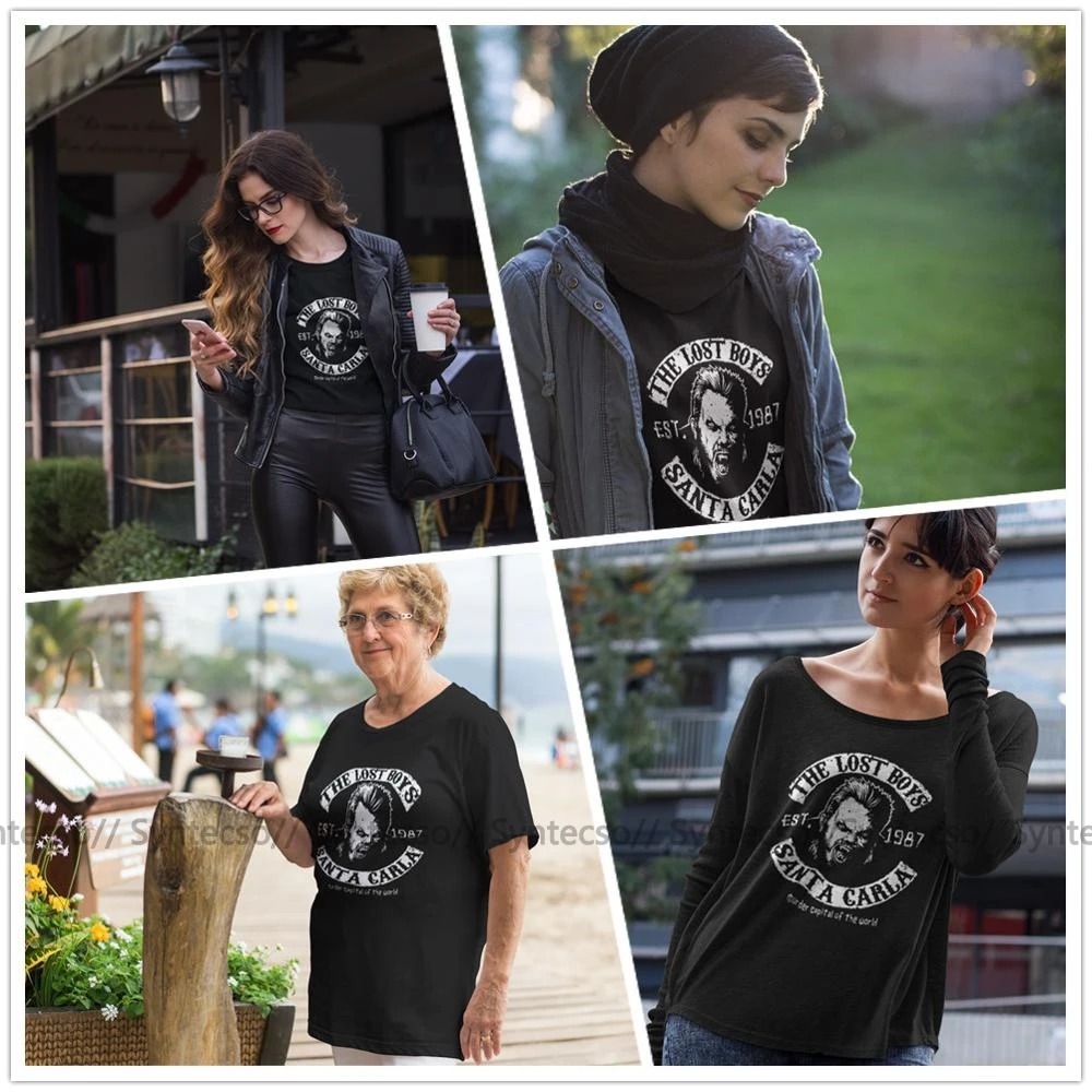 Мотоциклетная футболка Потерянные Мальчики Motorcycle Club из хлопка с круглым вырезом