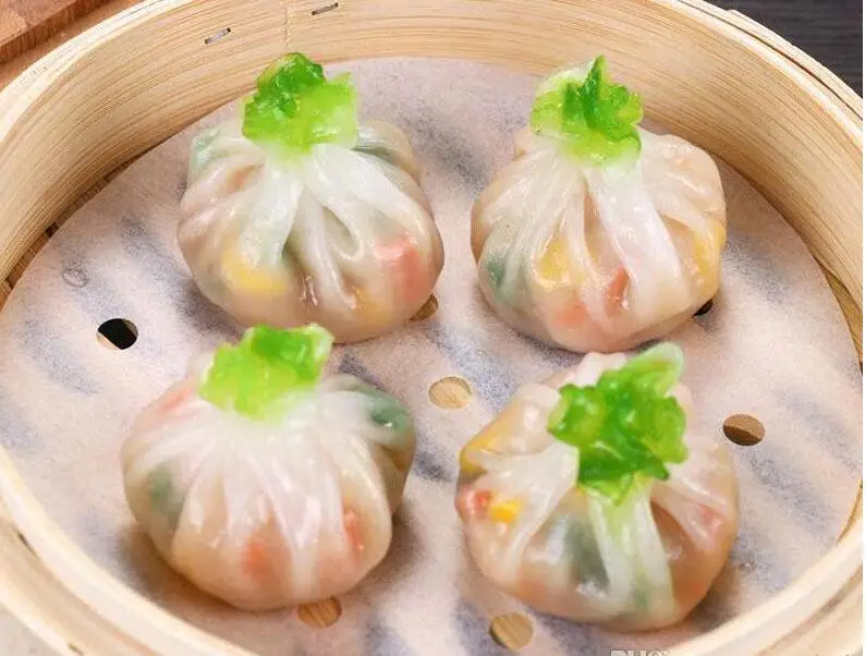 5 дюймовый бамбуковый пароход бумага для приготовления на пару овощи Dim Sum горшок Пароварка антипригарное противень для выпечки вкладыши кухонный инструмент