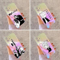tokyo revengers manjiro sano phone case for iphone huawei honor 7 8 9 11 12 20 30 s x xs xr mini pro max plus laser transparent
