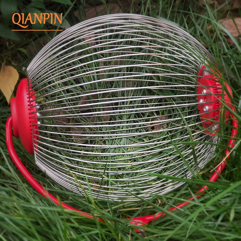 

Garden Rolling Nut Gatherer Harvester Chestnuts Walnuts Picker Collector Nut Harvester Ball Picker Telescoping Pole Outdoor Tool