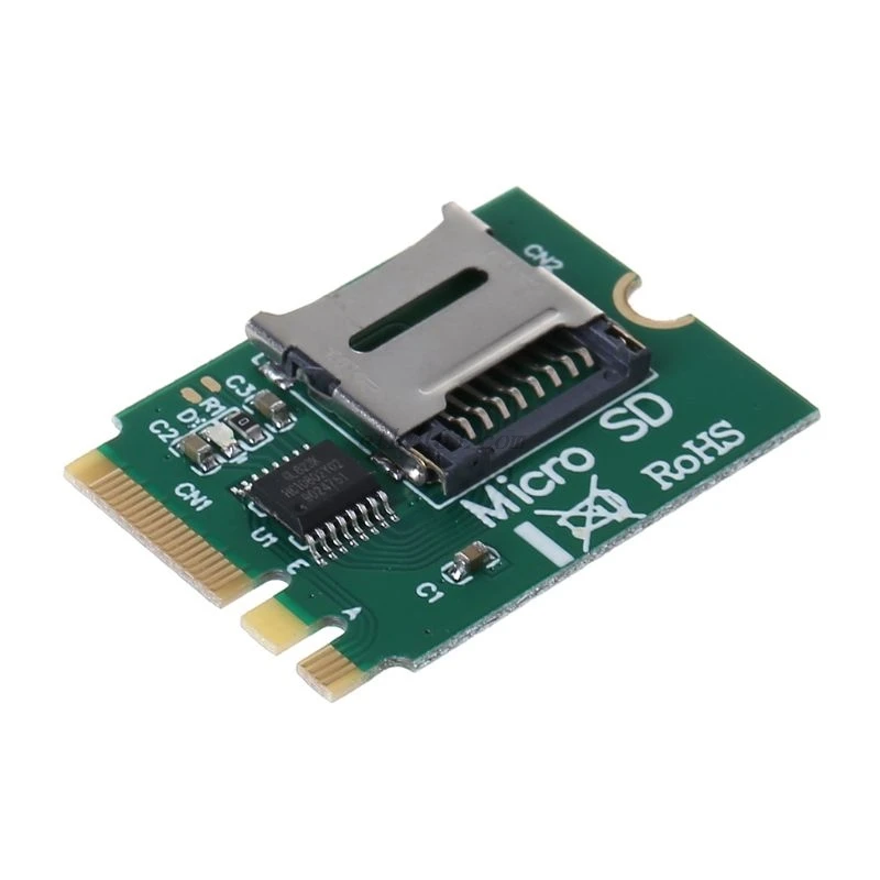 M2 NGFF Key A.E Wi-Fi Слот для Micro SD SDHC SDXC TF кардридер T-Flash Card M.2 A + комплект адаптеров E-Card |