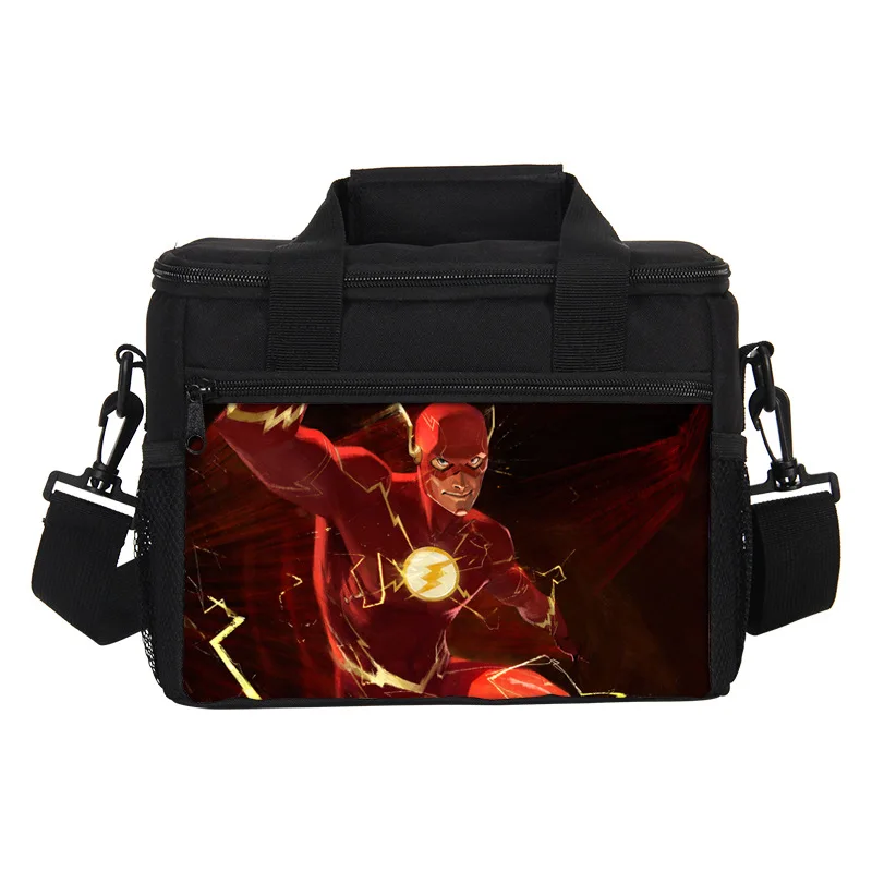 

The Flashes Portable Lunch Bag Kids School Lunch Tote Early Dinner Box for Students Office Workers
