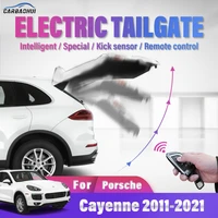car electric tailgate modified electric suction door power operated trunk automatic lifting for porsche cayenne 2011 2021