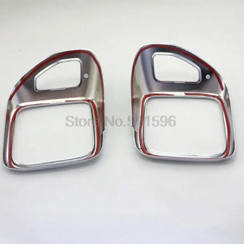 Fit For Jeep Renegade 2015 2016 ABS Chrome Rear Taillight Tail Light lamp Cover Trim tail Lamp Hoods Car Accessories 2pcs | Автомобили и