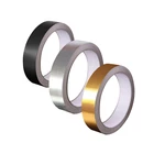 Золотая фольгасеребряная фольгаматовая Золотая износостойкая керамическая плитка, устойчивая к плесени, зазорная лента, самоклеящийся кран, товары для дома