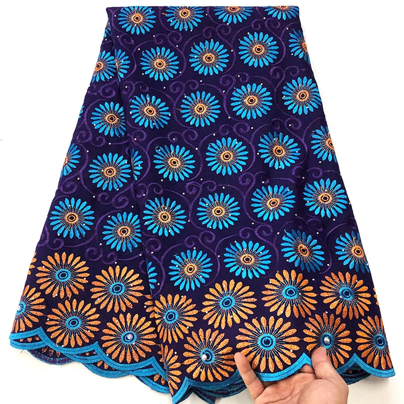 African Dry Lace Fabrics High Quality For Men Cotton Fabric Swiss Voile With Stones In Switzerland | Дом и сад