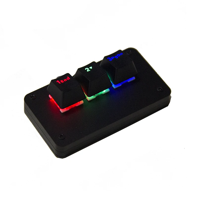 Мини OSU! Программируемая клавиатура Macropad с кабелем черная/белая 3