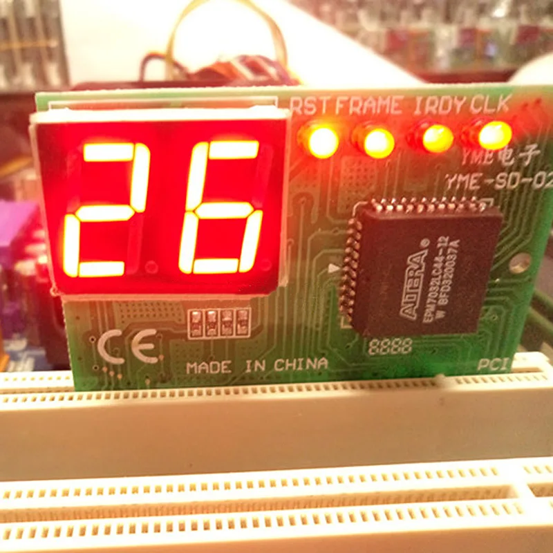 2-значная материнская плата для ПК анализатор почтовой карты диагностический