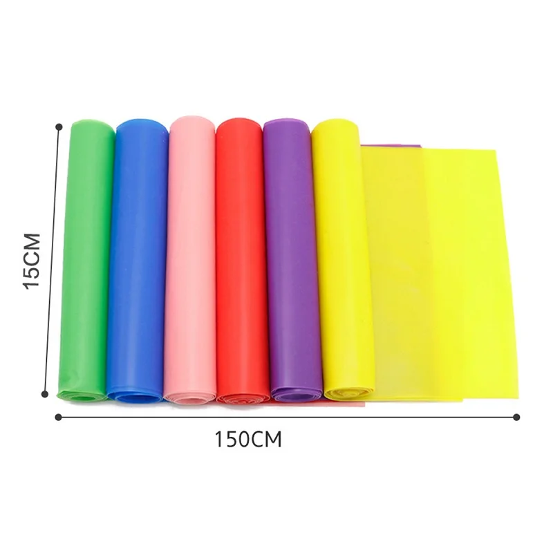

Yoga Sport Resistance Bands Exercise Fitness Elastic Strength Expander Home Gym Pilates Training Workout Crossfit Equipment