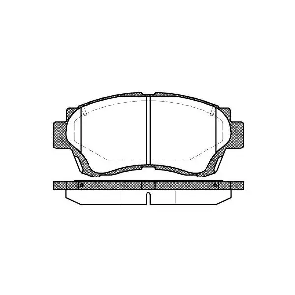 Disc pads.  Toyota Camry 3.0 91-96/Celica 2.0 93-99 REM | Автомобили и мотоциклы