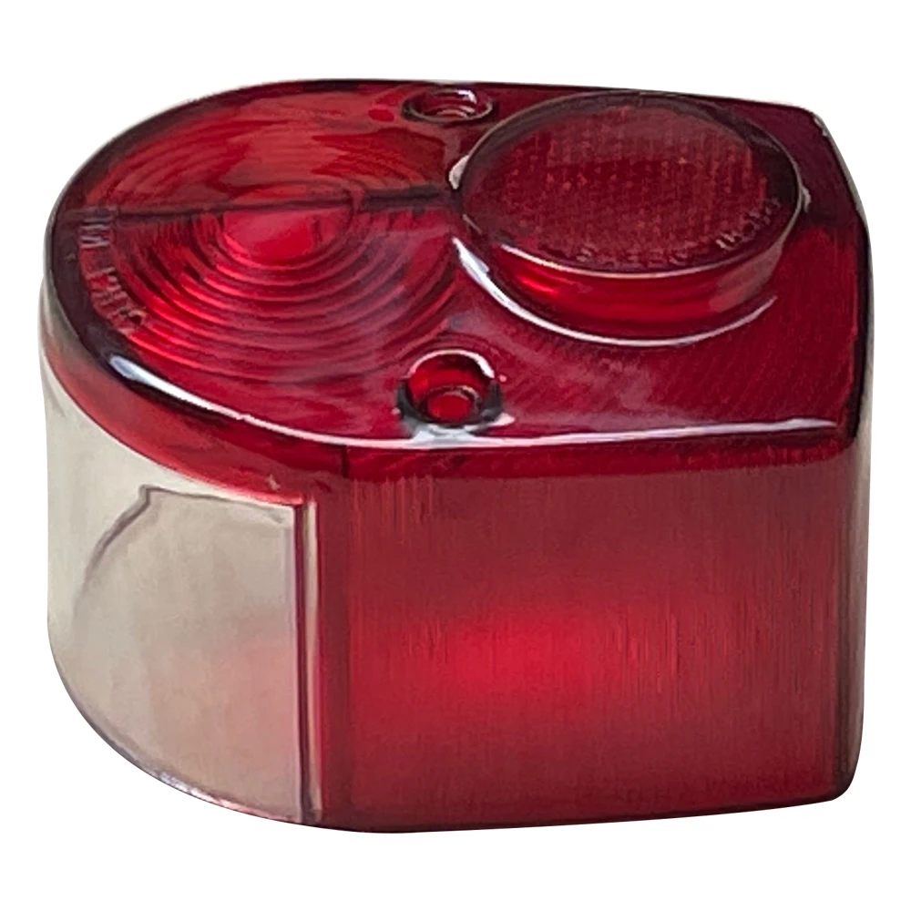 Motorcycle Lens Taillight Cover For Honda C50 Red