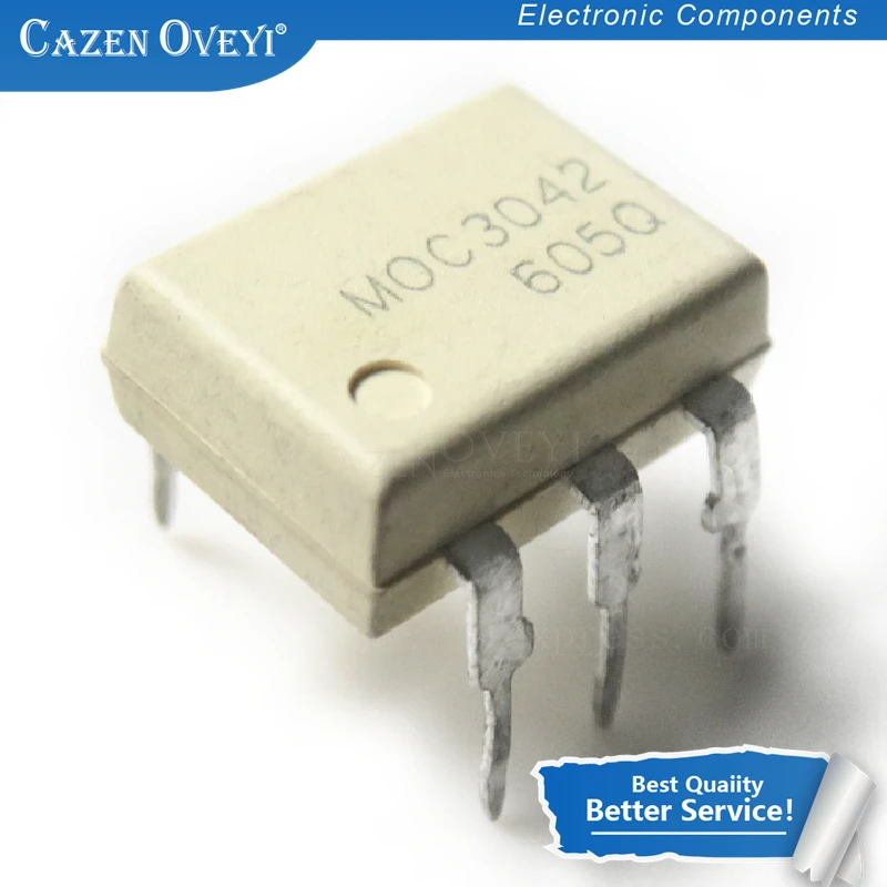 

10pcs/lot MOC3042 MOC3042 SMD-6 DIP-6 In Stock