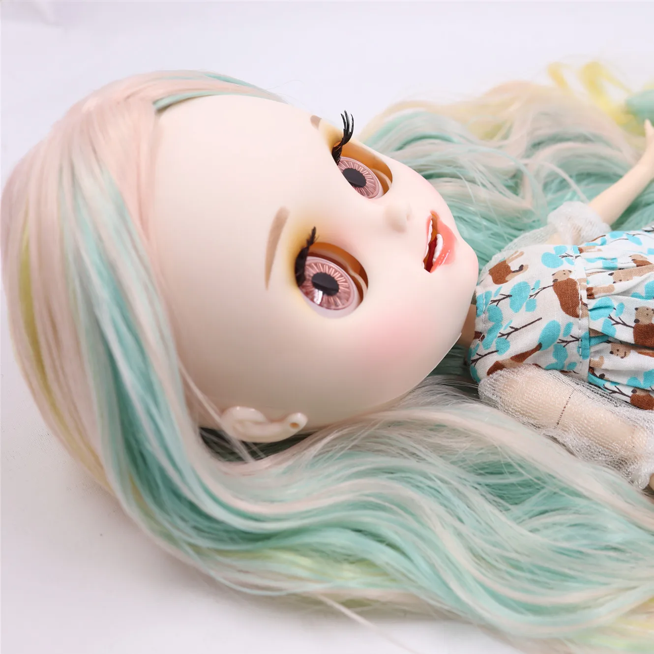 Кукла Blyth ICY DBS с резными губами и открытым ртом матовая индивидуальным лицом
