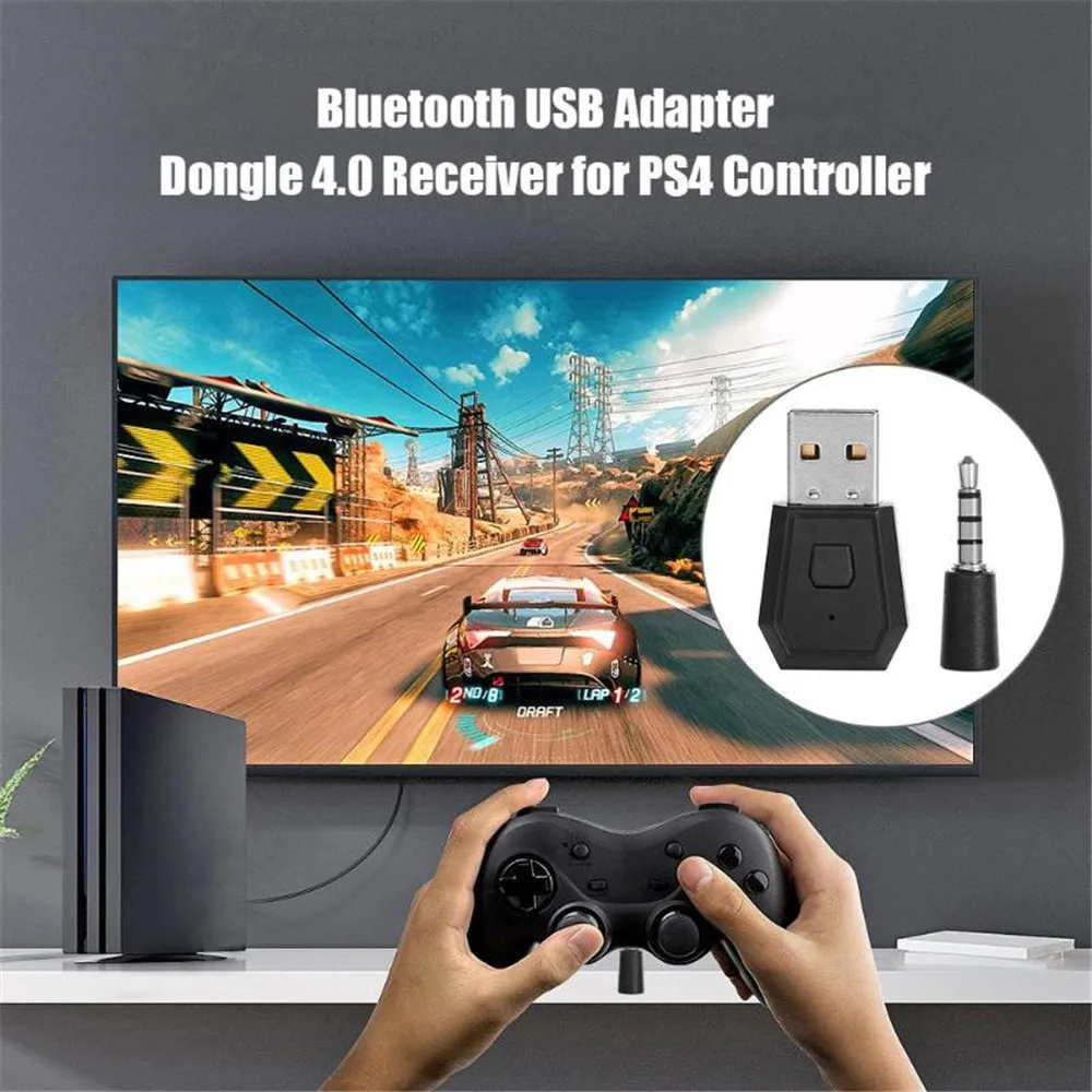 USB-адаптер Bluetooth 4 0 для контроллера PS4 USB-гарнитура донгл-приемник подходит любых