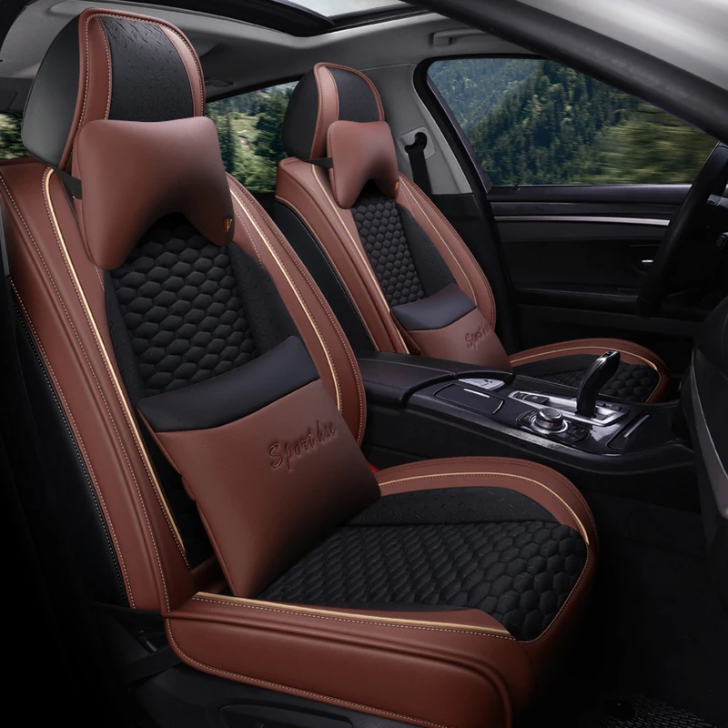 Пленка с полным покрытием из искусственной кожи чехол для сидения автомобиля