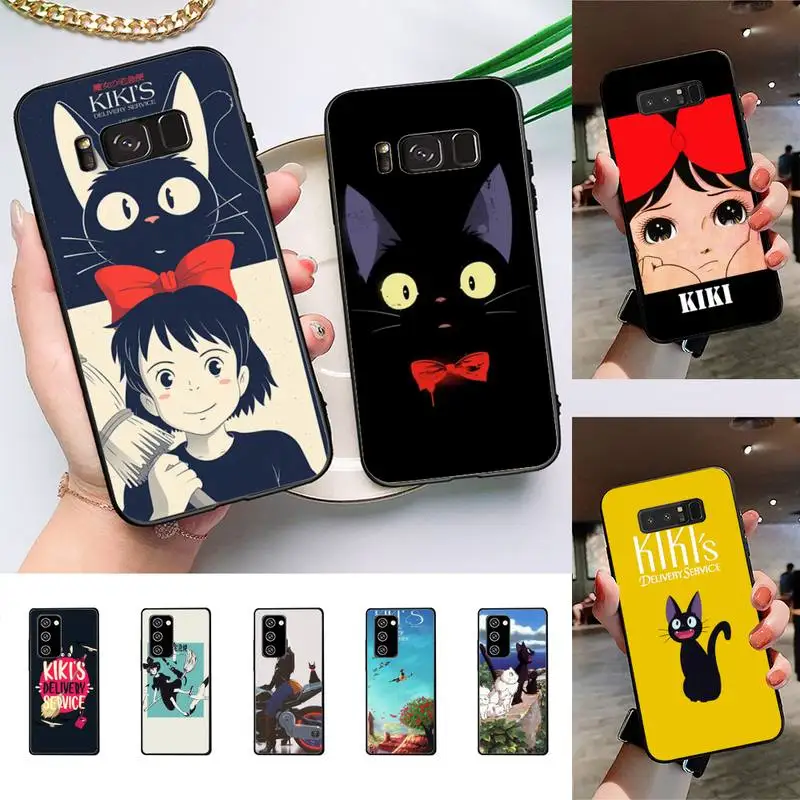 

Anime Girl Cat Kiki's Delivery Service Phone Case For Samsung Galaxy Note10Pro Note20ultra cover for note20 note10lite M30S Back