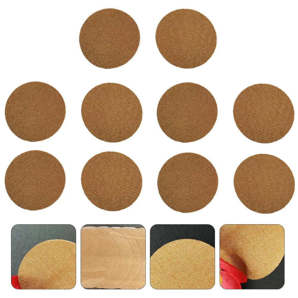 

5Pairs Waterproof Disposable Breast Sticker Breathable Men Breast Cover Brown
