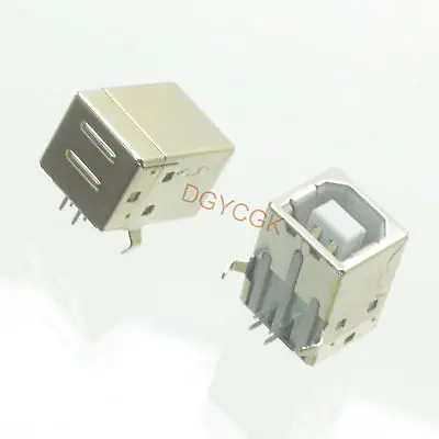 DHL/EMS 200 шт USB B Тип гнездо для кабеля SMD SMT разъем терминалы блока программного