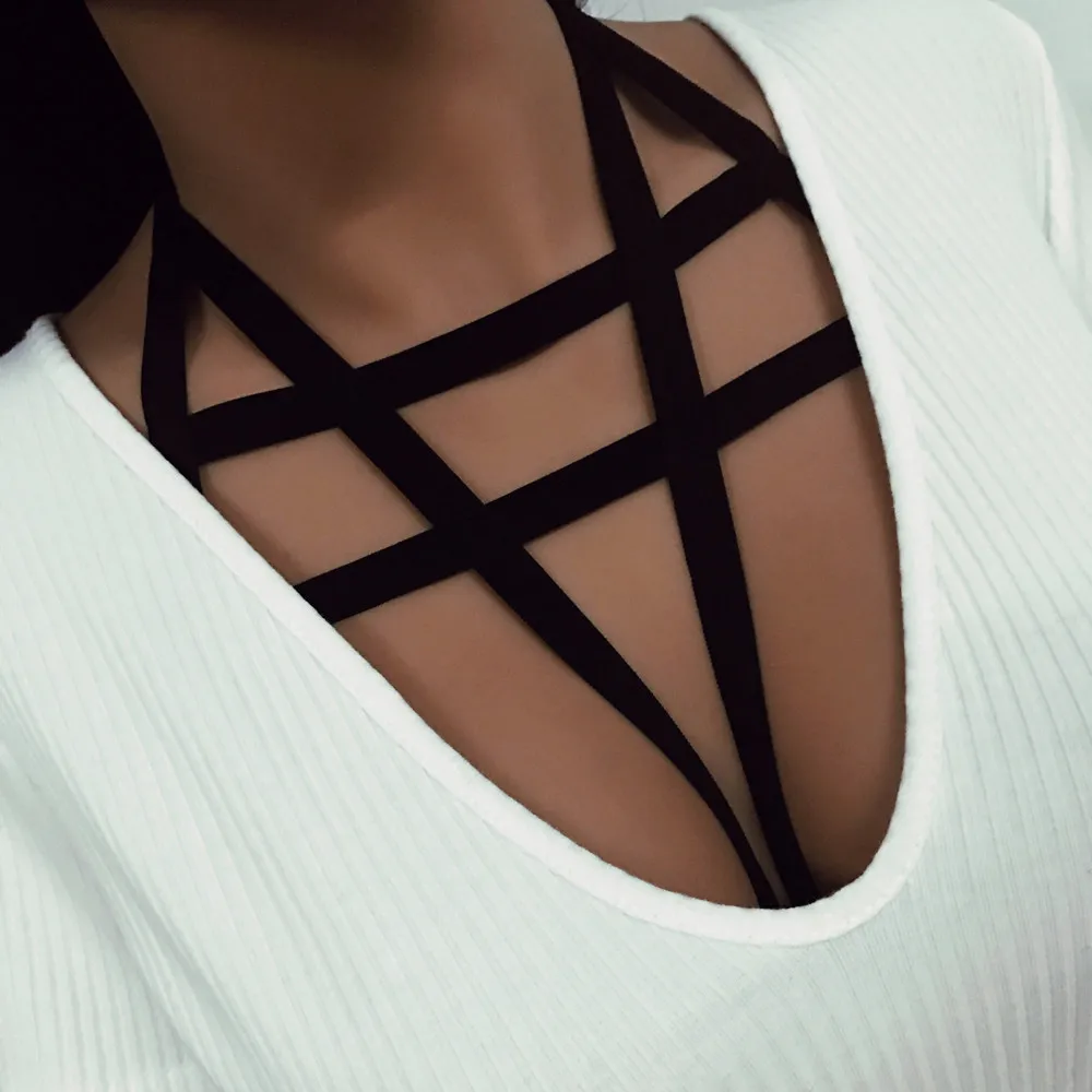 Женский сексуальный бюстгальтер на бретельках укороченный топ в клетку бюстье