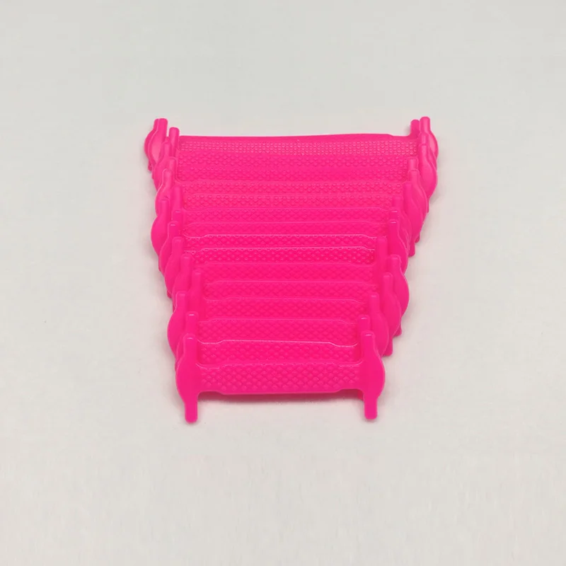 C Pink 16 pcs Эластичные шнурки без завязок ленивый безопасный силиконовые шнурки для обуви унисекс эластичные силиконовые шнурки 3 стиля 12/16 шт./партия 1/3/8 Размер 26 цветов - Цвет: C Pink 16 pcs