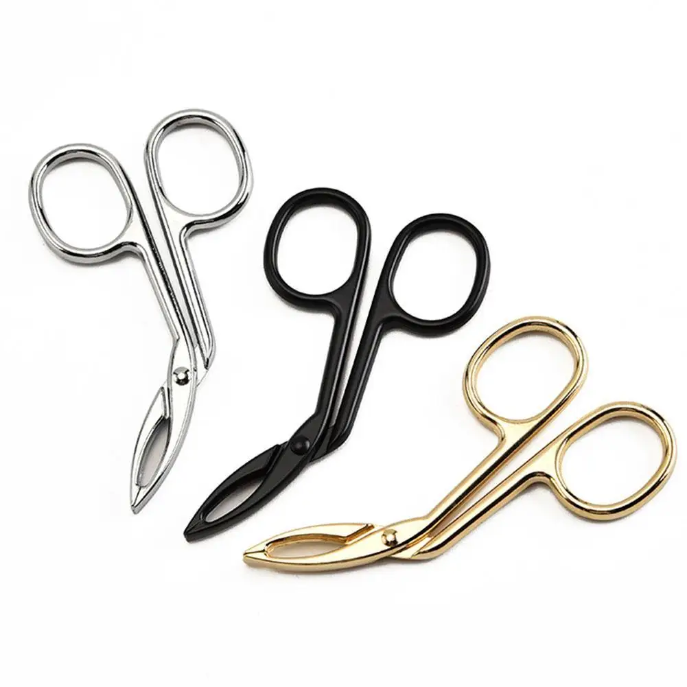 1 шт. плоскогубцы для бровей из нержавеющей стали клипса ножницы-пинцет прямые