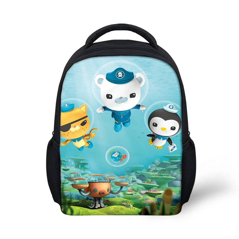 HaoYun Kindergarten Kids Backpack The Octonauts Pattern Babies School Book Bags Cartoon Anime Design Boys Girls Small Bags
