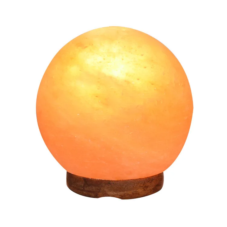 Хрустальная лампа в виде соли регулируемый круговой ночник для спальни столовой