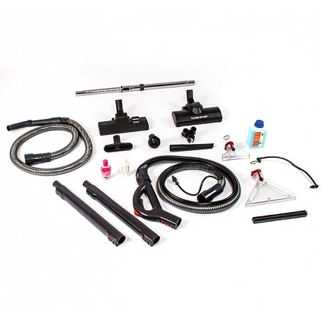 Пылесос Arnica Hydra Rain Plus ET12110 мощная стирка для сухой и влажной уборки ковров 2400 В 3 в 1 темно-красное устройство с умной технологией.