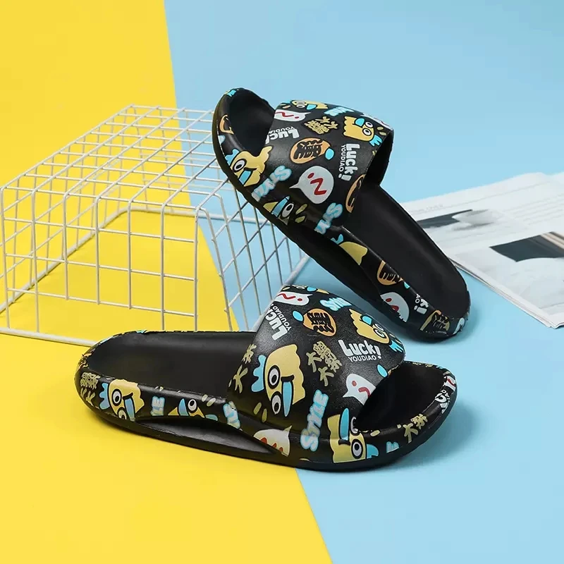 Шлепанцы унисекс для ванной Нескользящие сандалии на платформе пляжные тапочки