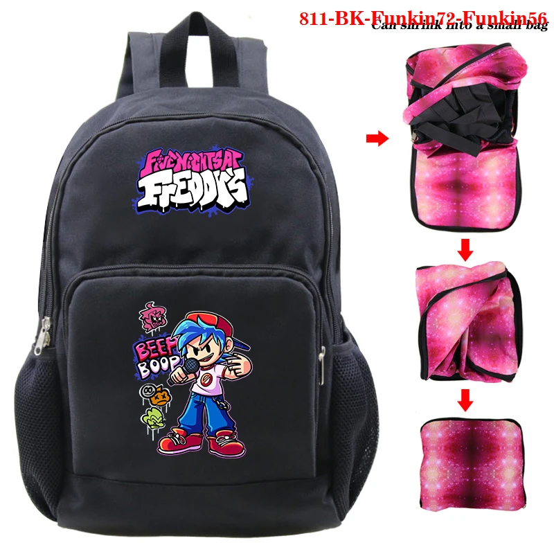 

2021 New Friday Night Funkin Backpacks Teenager Boys Girls Schoolbag Game Print Canvas Schoolbag Women Men Backpacks Laptop Bags