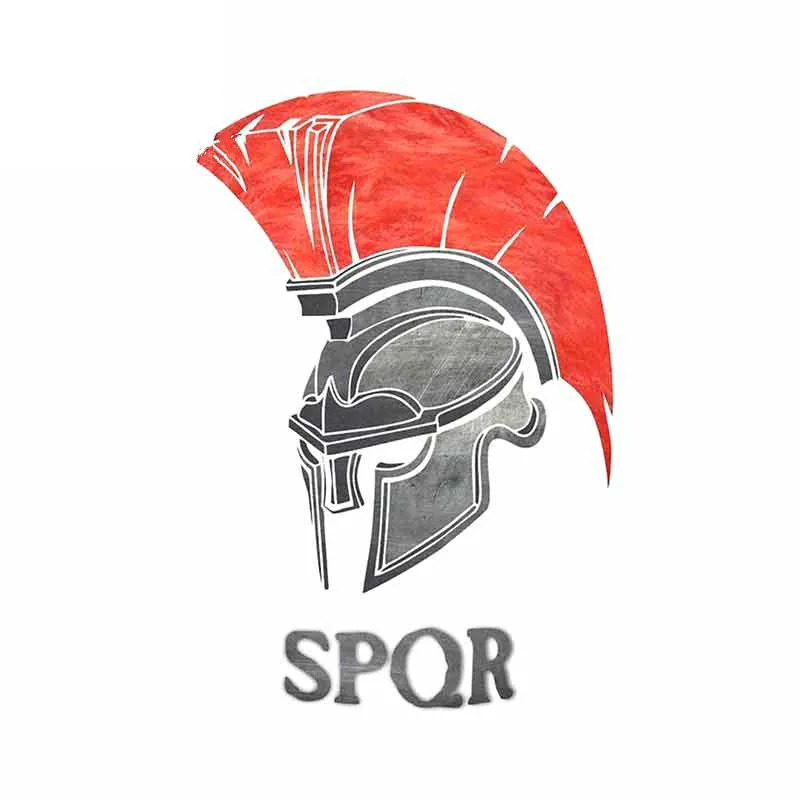 

SPQR Rome Spartan Creative Car Sticker Creative Decal Suitable All Types of Vehicles DIY Exterior Waterproof Decoration KK13*9cm
