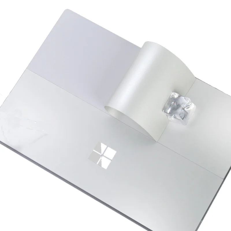 XSKN для Microsoft Surface Pro 7 ультратонкая Серебряная задняя наклейка защитная