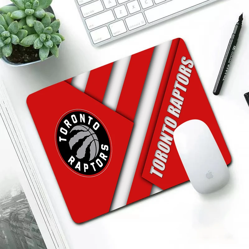 

Luxury New ArrivalsToronto Raptors wear-resisting small 29x25cm office leisure edge anti slip washable laptop game mouse pad