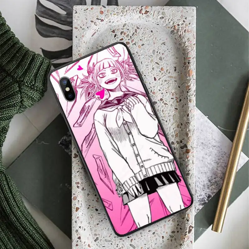 

Anime girl Himiko Toga Cute Cartoons Phone Case for iPhone 11 12 pro XS MAX 8 7 6 6S Plus X 5S SE 2020 XR