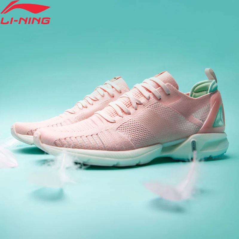Li-Ning/женский супер-светильник XVI для бега на подушке, светильник из пеноматериала, дышащая спортивная обувь с мононитной подкладкой, кроссовки ARBP012 XYP906