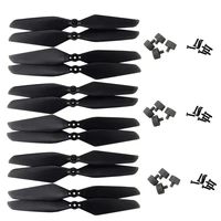 12pcs propeller for d15 mjx b20 bugs20 eis rc brushless gps quadcopter blades fpv drone accessories