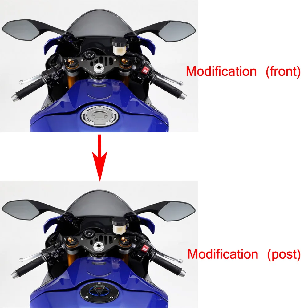 Аксессуары для мотоциклов крышка бензобака алюминиевая CNC YAMAHA YZF R3 YZFR3 YZF-R3 2015-2017